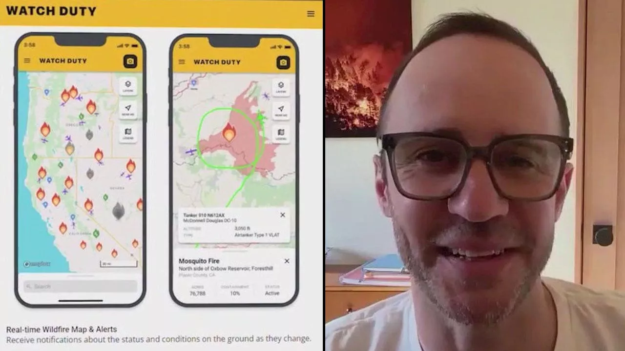 Watch Duty App Becomes Lifeline for Los Angeles Residents in Wildfire Crisis