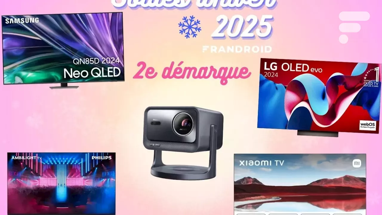 Les Meilleures Offres de TV et de Vidéoprojecteurs pendant les Soldes d'Hiver