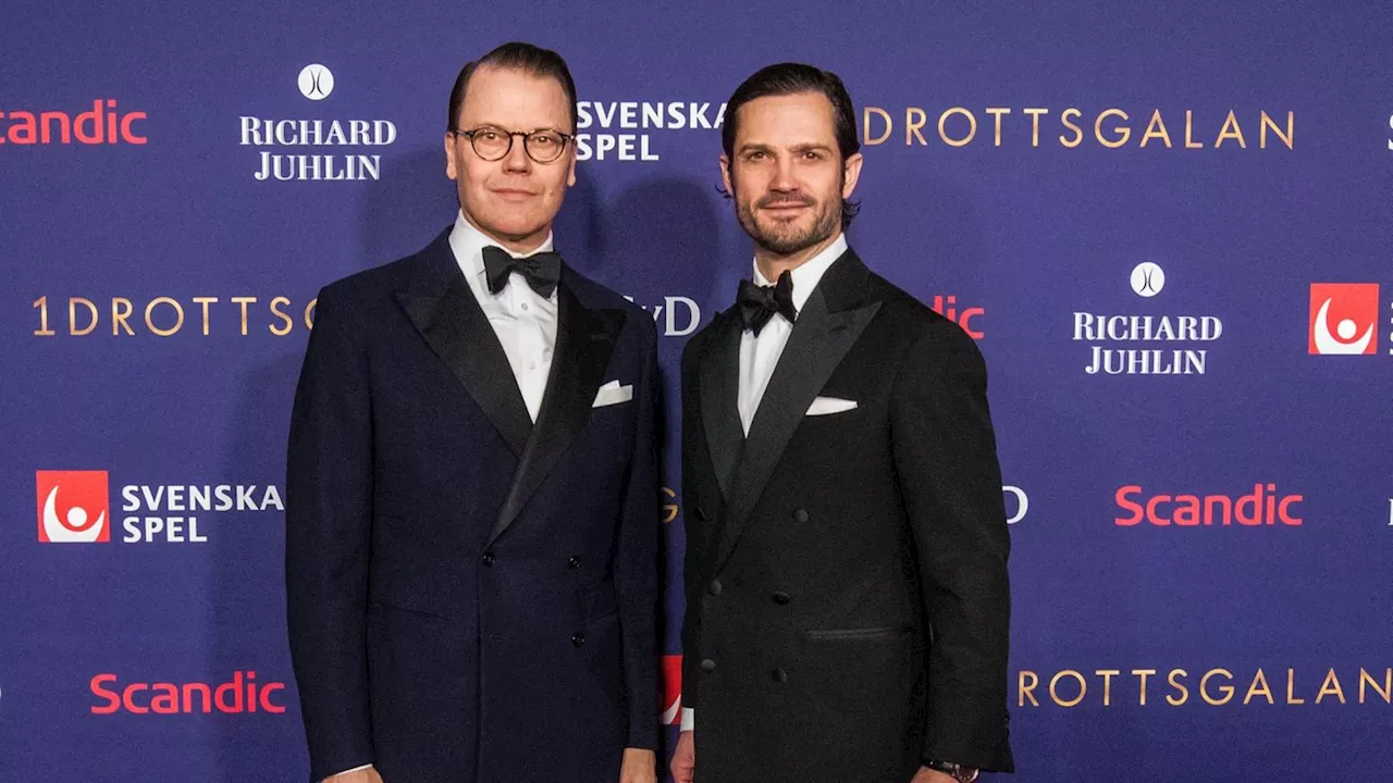 Prinz Daniel und Prinz Carl Philip bei Sportgala in Stockholm: Tränen der Rührung