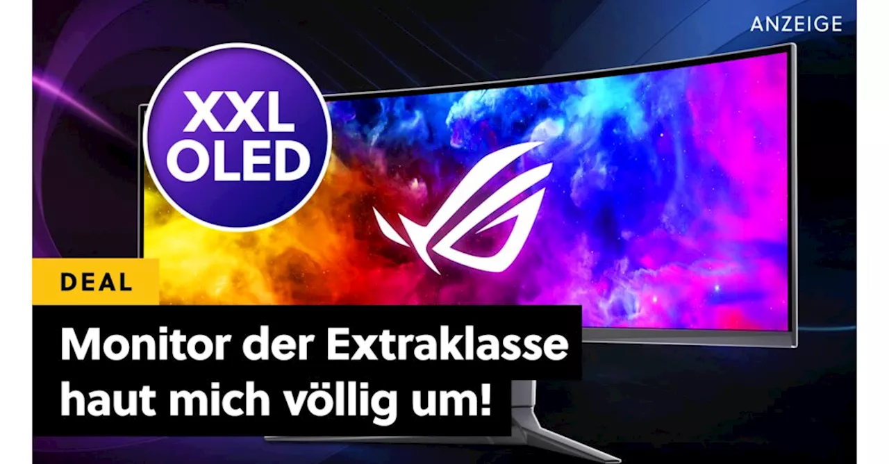 Dieser riesige OLED Gaming-Monitor könnte die beste Wahl für 10 Jahre sein!