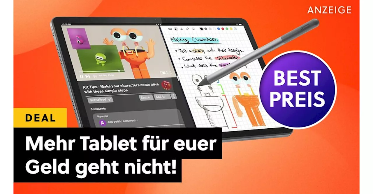 Lenovo Tablet jetzt zum Bestpreis: Apple iPad und Samsung Galaxy Tab suchen angesichts dieser Preis-Leistung panisch das Weite!