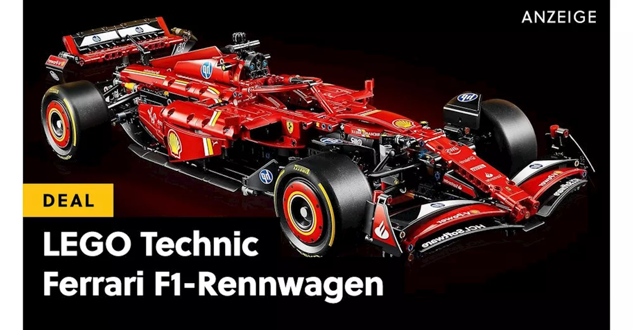 Neuer LEGO Technic Formel 1 Ferrari Rennwagen: Konkurrenz schläft nicht!