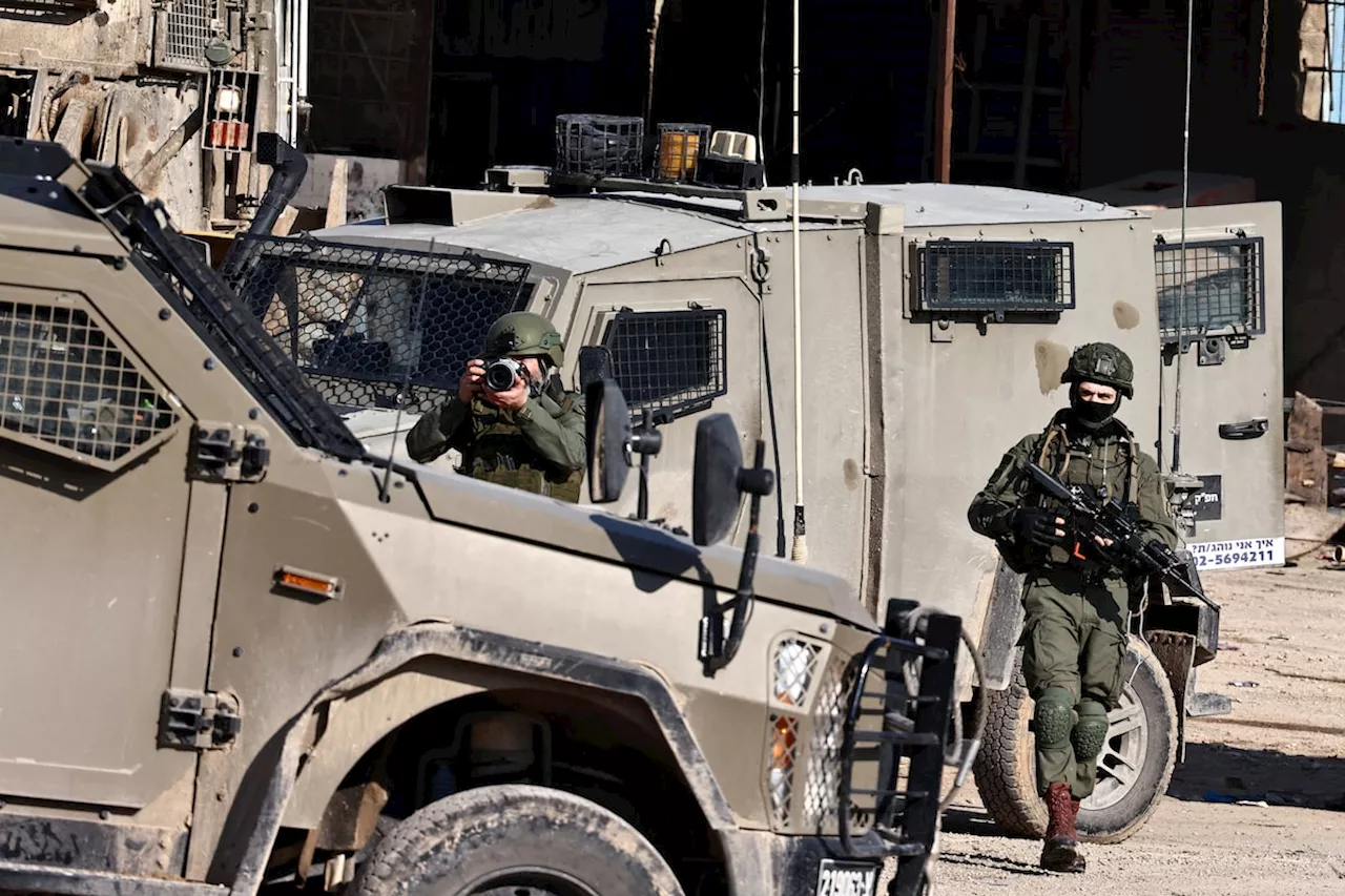 Israeli security forces raid West Bank city of Jenin, one Palestinian reported killed