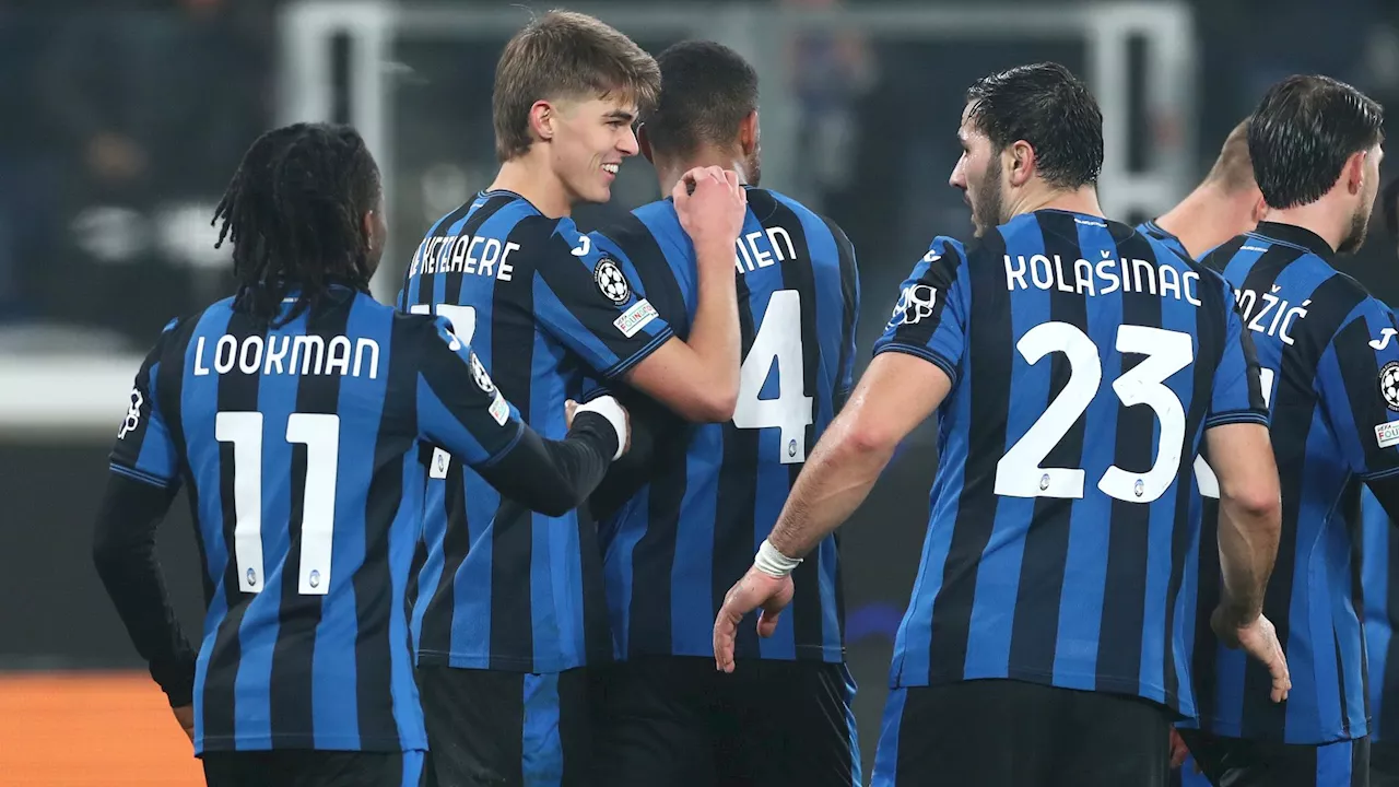 Atalanta vola ai playoff di Champions League, Sturm Graz travolta