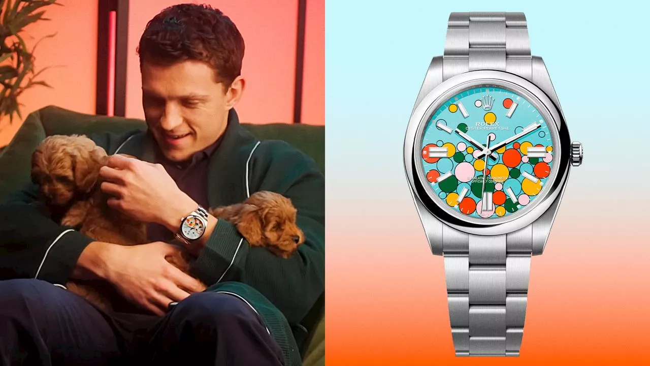 La Rolex à 6700 euros de Tom Holland est la montre la plus fun de sa collection