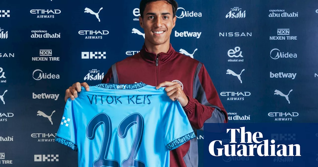 Manchester City Sign Brazilian Defender Vitor Reis from Palmeiras