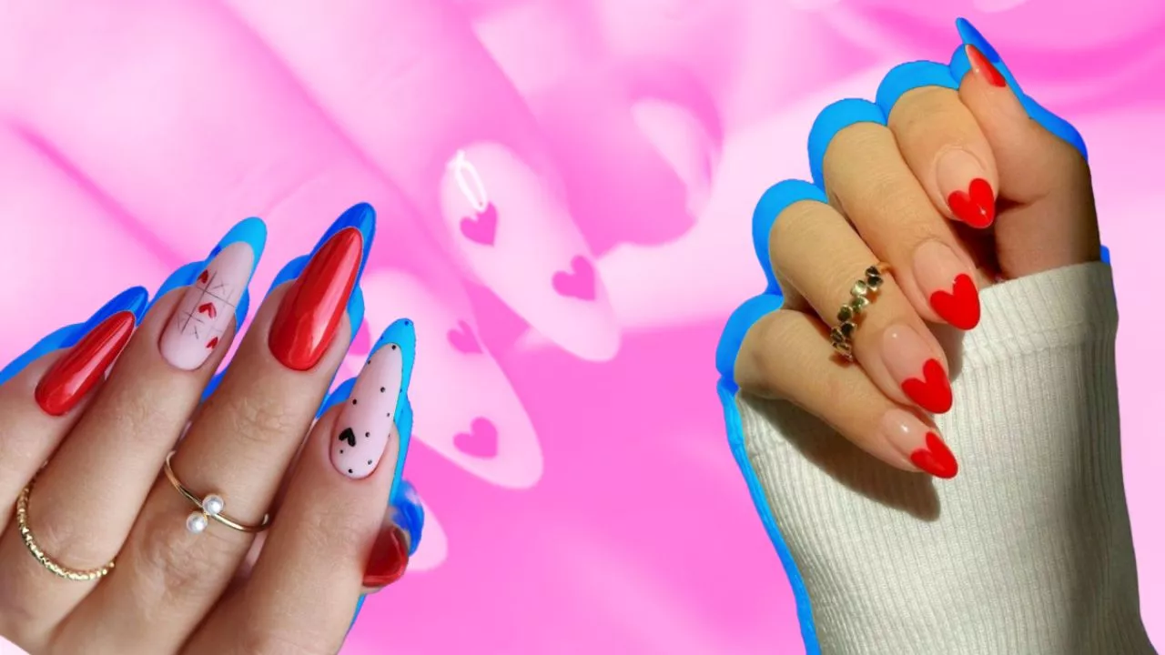 Las tendencias en uñas acrílicas, elegantes y sencillas, para enamorar a tu 'date' este San Valentín