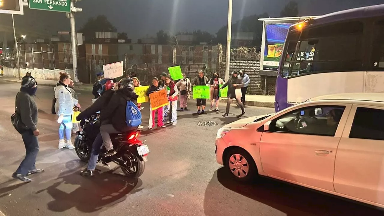 Manifestaciones bloquean autopista México-Cuernavaca y cierran calles en la CDMX