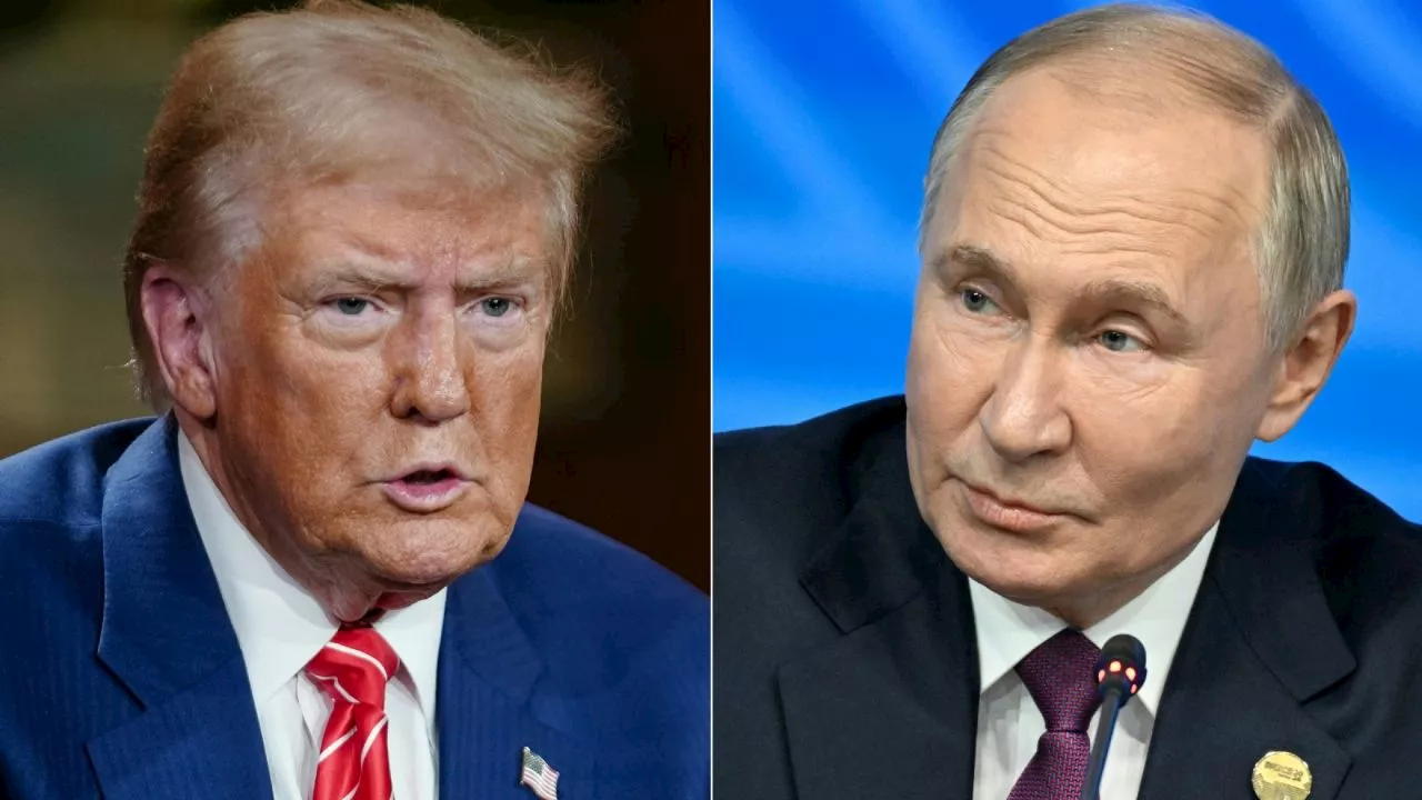 Trump presiona a Putin para que termine la guerra en Ucrania