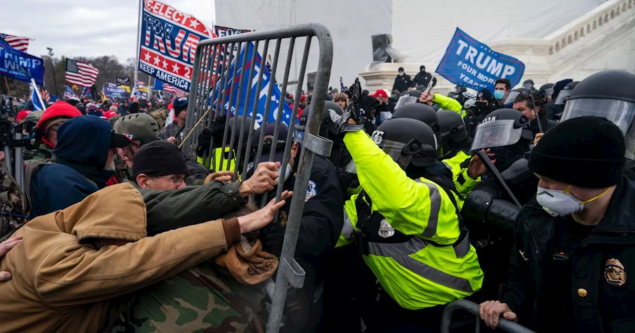 Police Officers Who Defended Capitol From Trump's Mob Blast His Mass Pardon Of Rioters