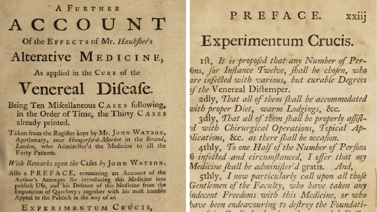 Uncovering the First Drug Trial: A Legacy Inspired by Newton's Lab Assistant