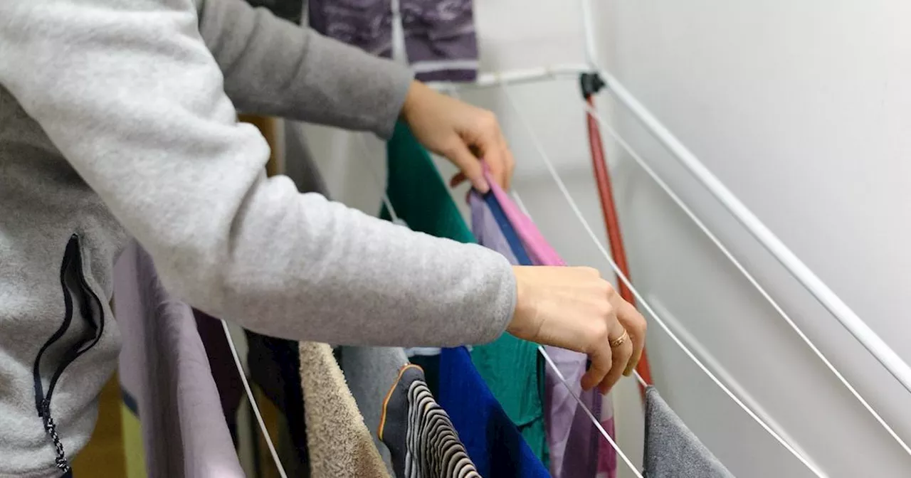 Mum Shares Genius Money-Saving Hack to Dry Clothes Indoors Faster