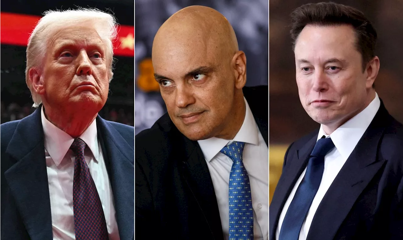 Aliados de Bolsonaro apostam em ofensiva de Trump e Musk contra Alexandre de Moraes