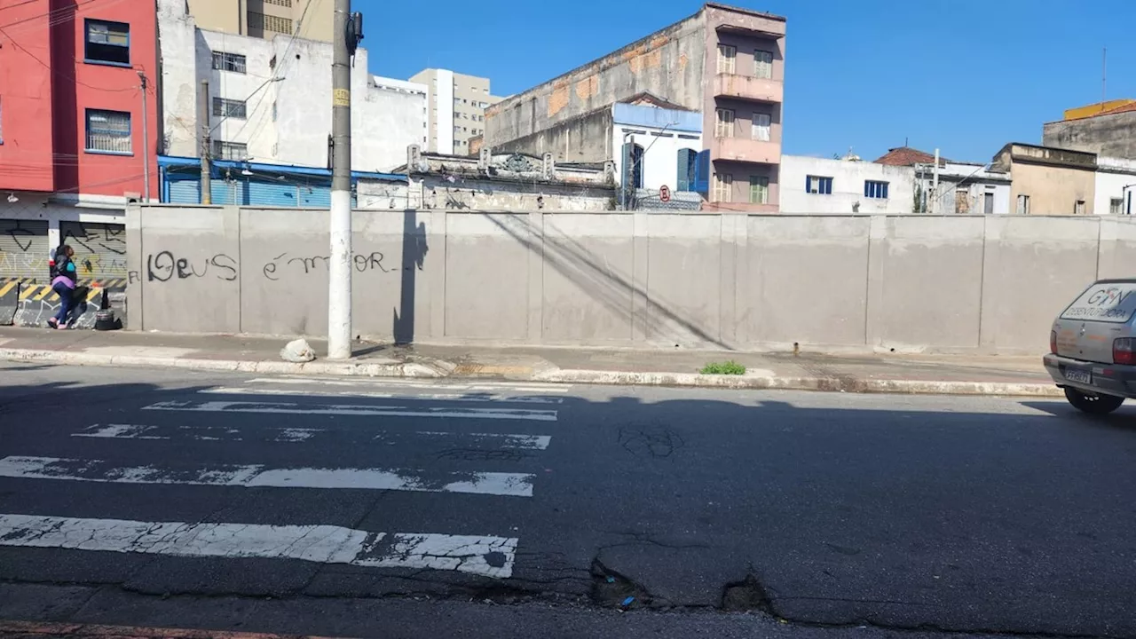 Muro na Cracolândia: Prefeitura de SP Defende Medida como Preventiva para Evitar Acidentes