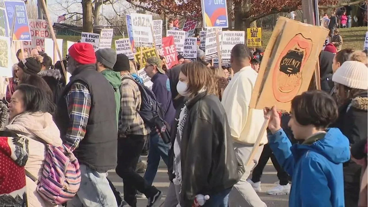 Seattle MLK March Focuses on 'We Rise Against Project 2025'