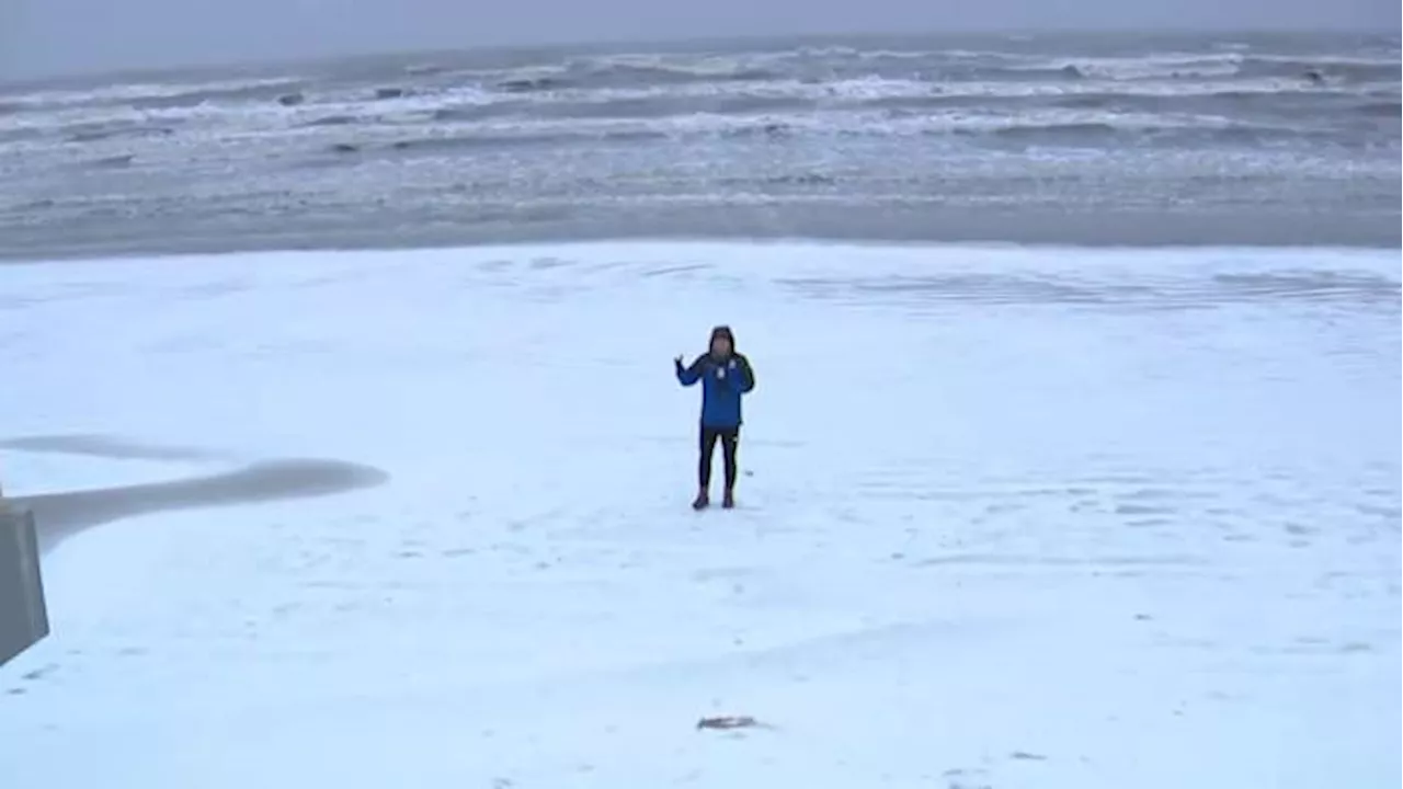 Power Outages in Galveston Island Amidst Winter Storm