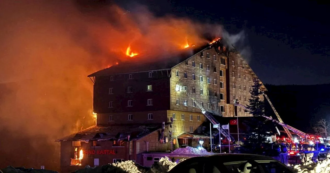 Tragischer Brand in türkischem Skiresort: Mindestens 66 Tote