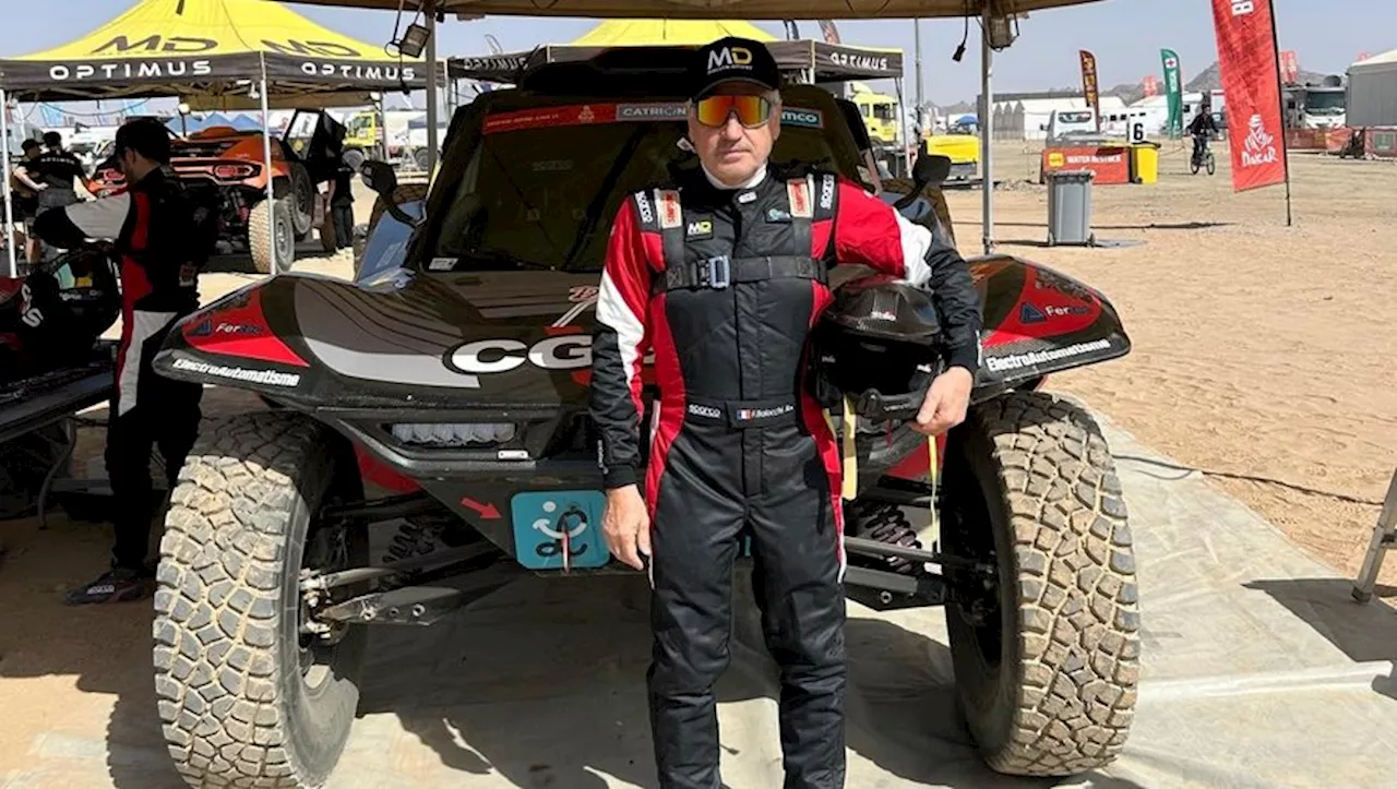 Francis Balocchi, fier de son 50e place au Dakar