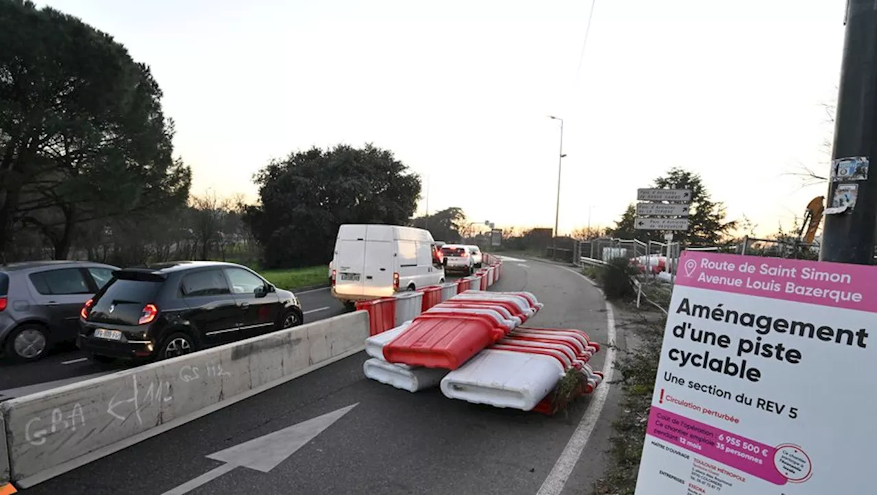 Travaux à la Cépière : une piste cyclable enfin pour les cyclistes de Toulouse