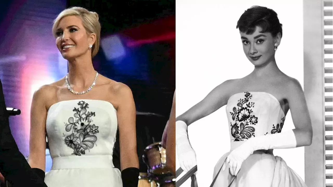 Ivanka Trump sceglie Audrey Hepburn per il Liberty Inaugural Ball