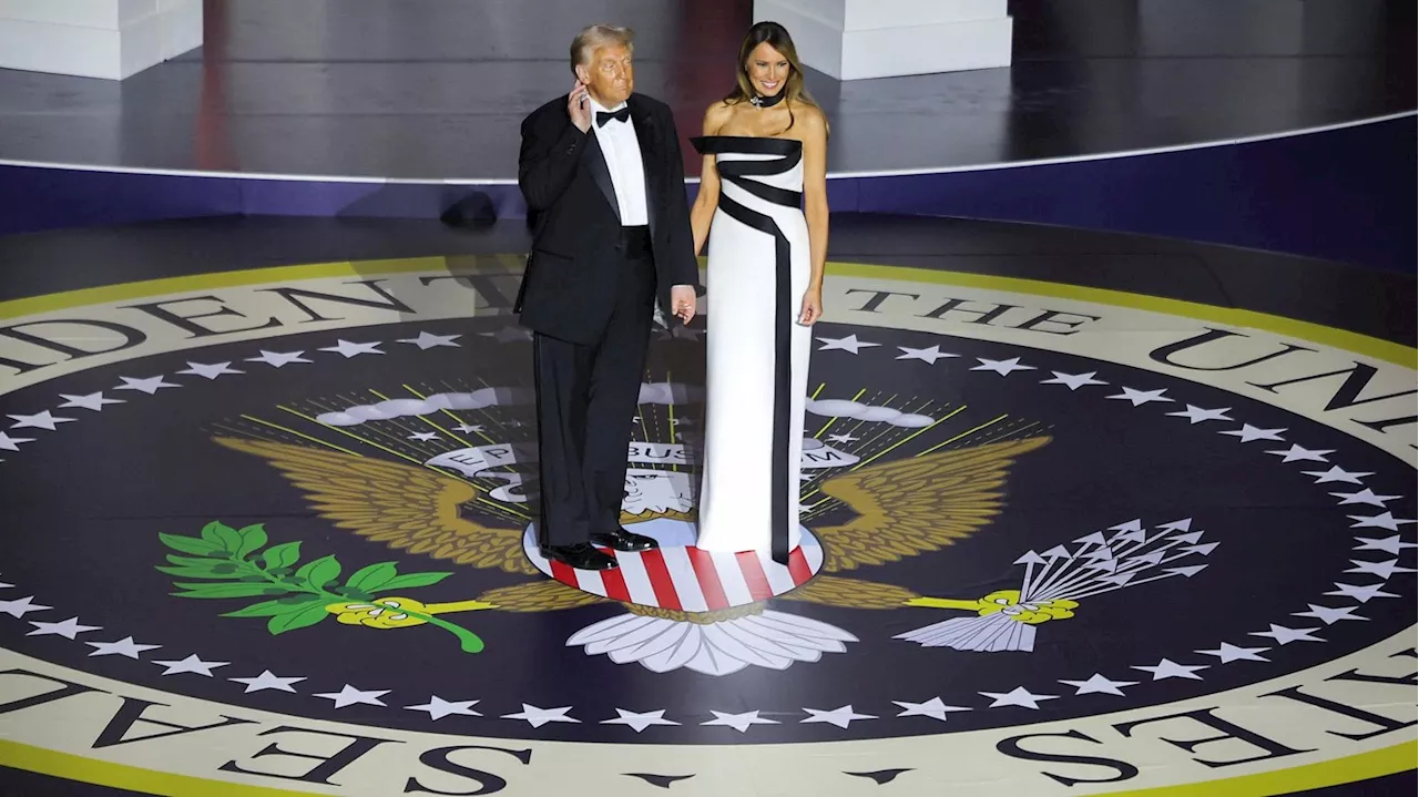 Melania Trump al ballo dell'inaugurazione: stile e continuità con il passato