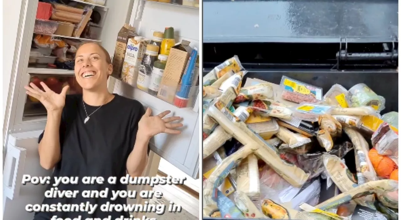 Dumpster Diving: La 30enne Dane che Trova Cibo nei Cesponetti