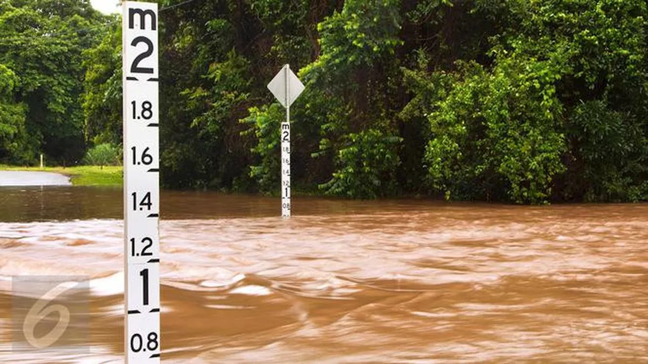 Tanggul Sungai Cabean Jebol, Banjir Menerjang Kabupaten Demak