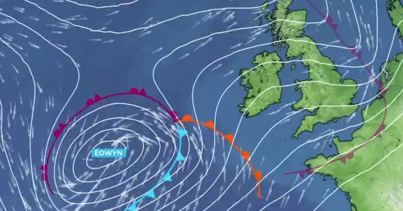 Storm Éowyn to bring 80mph winds to UK as Met Office issues 'severe' warning