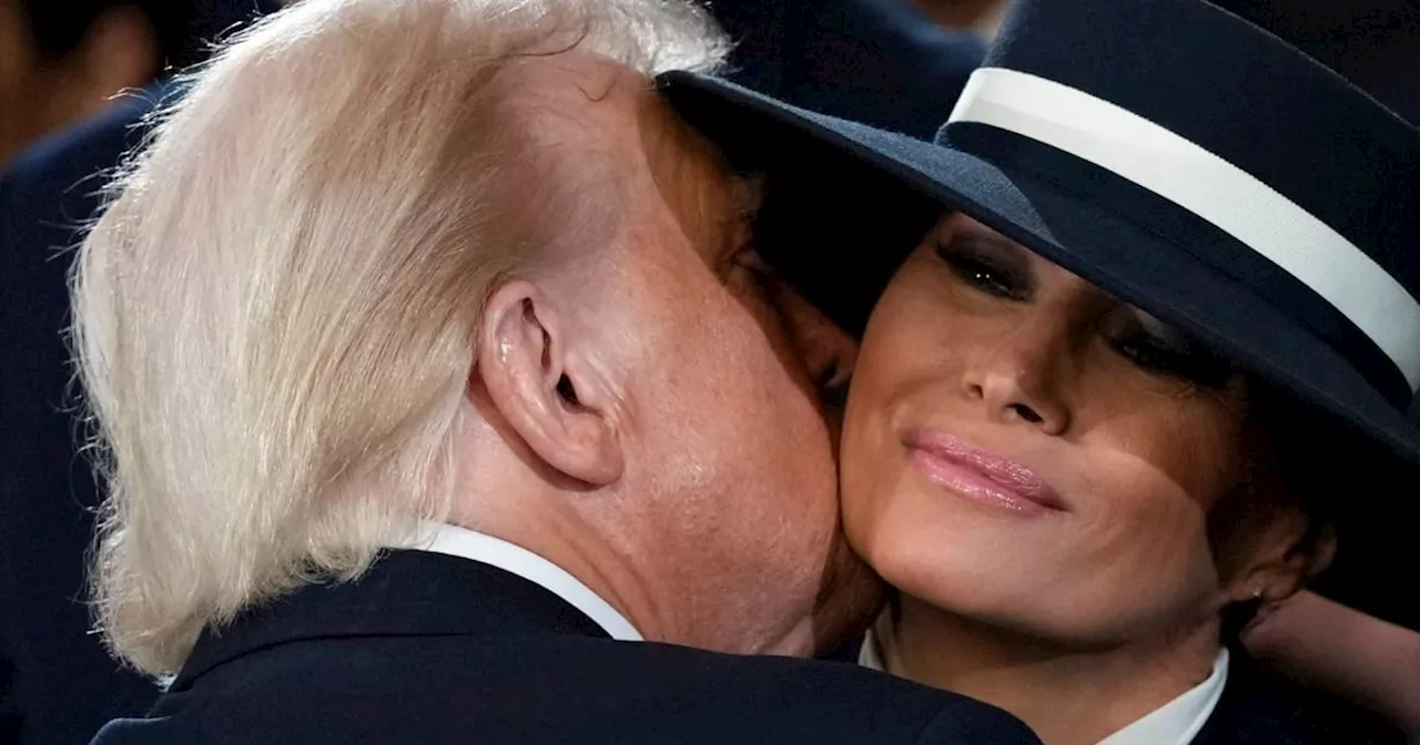 Melania Trump shows 'renewed spark' and 'faith' in Donald Trump during inauguration