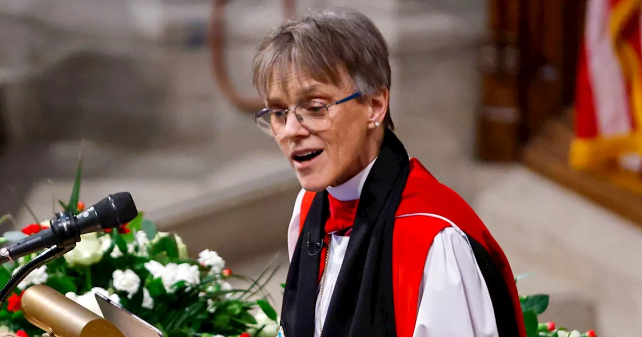 Bishop confronts Trump on his anti-trans, anti-immigrant policies at Washington National Cathederal