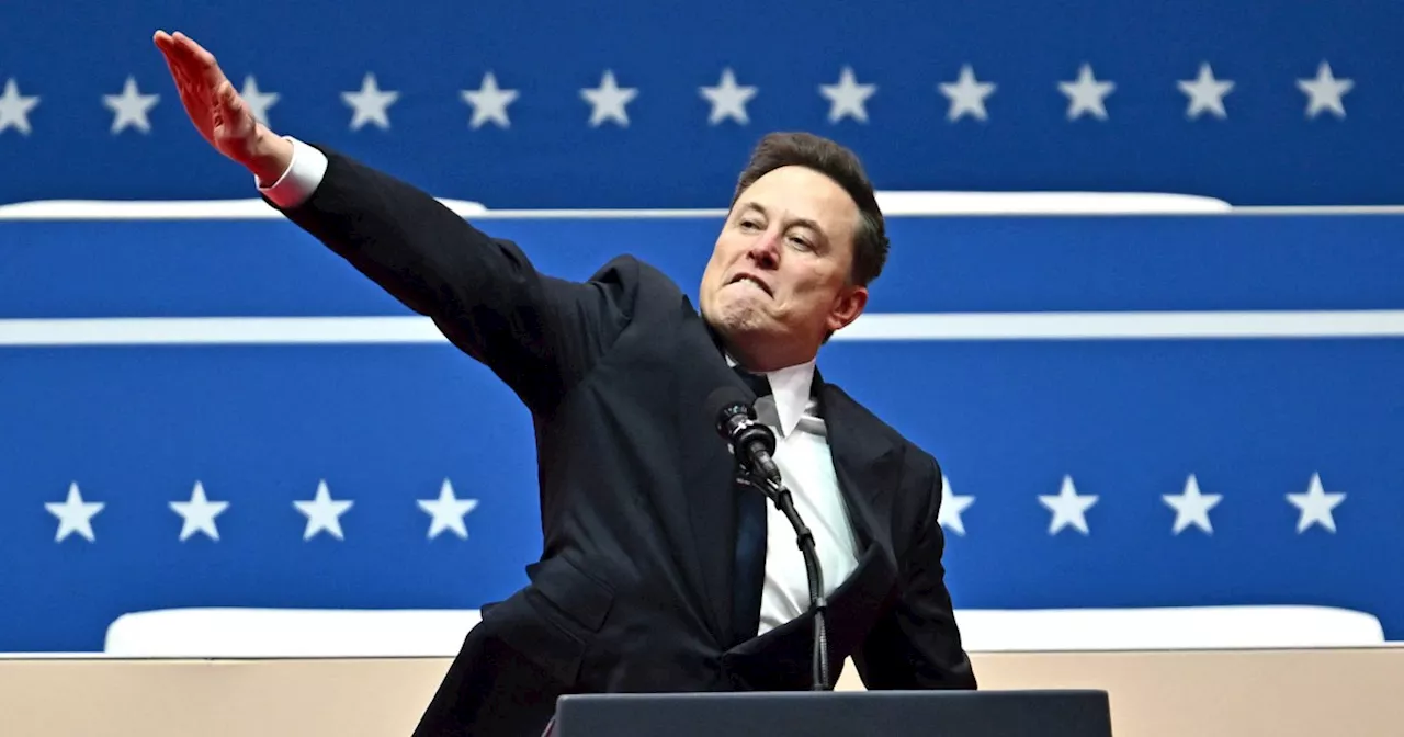 Elon Musk's gesture resembling Nazi salute at Trump inauguration event sparks backlash