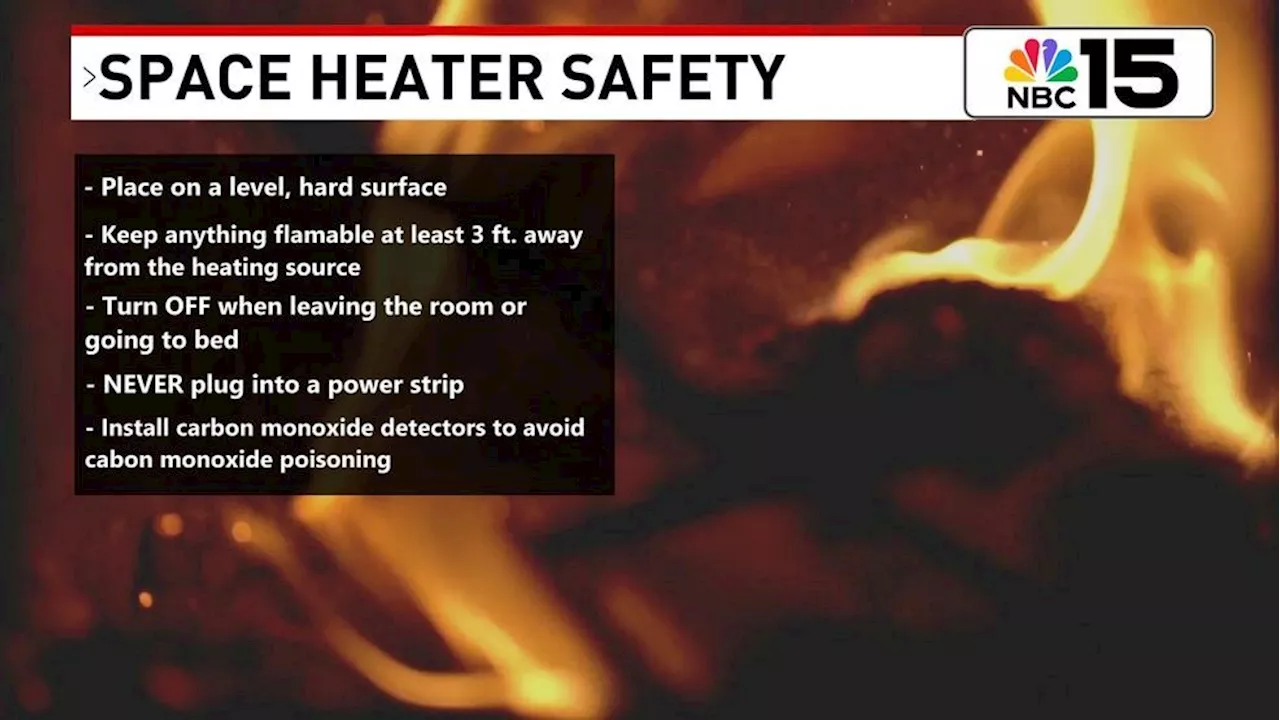 Ice cold weather increases the danger of house fires for Gulf Coast residents