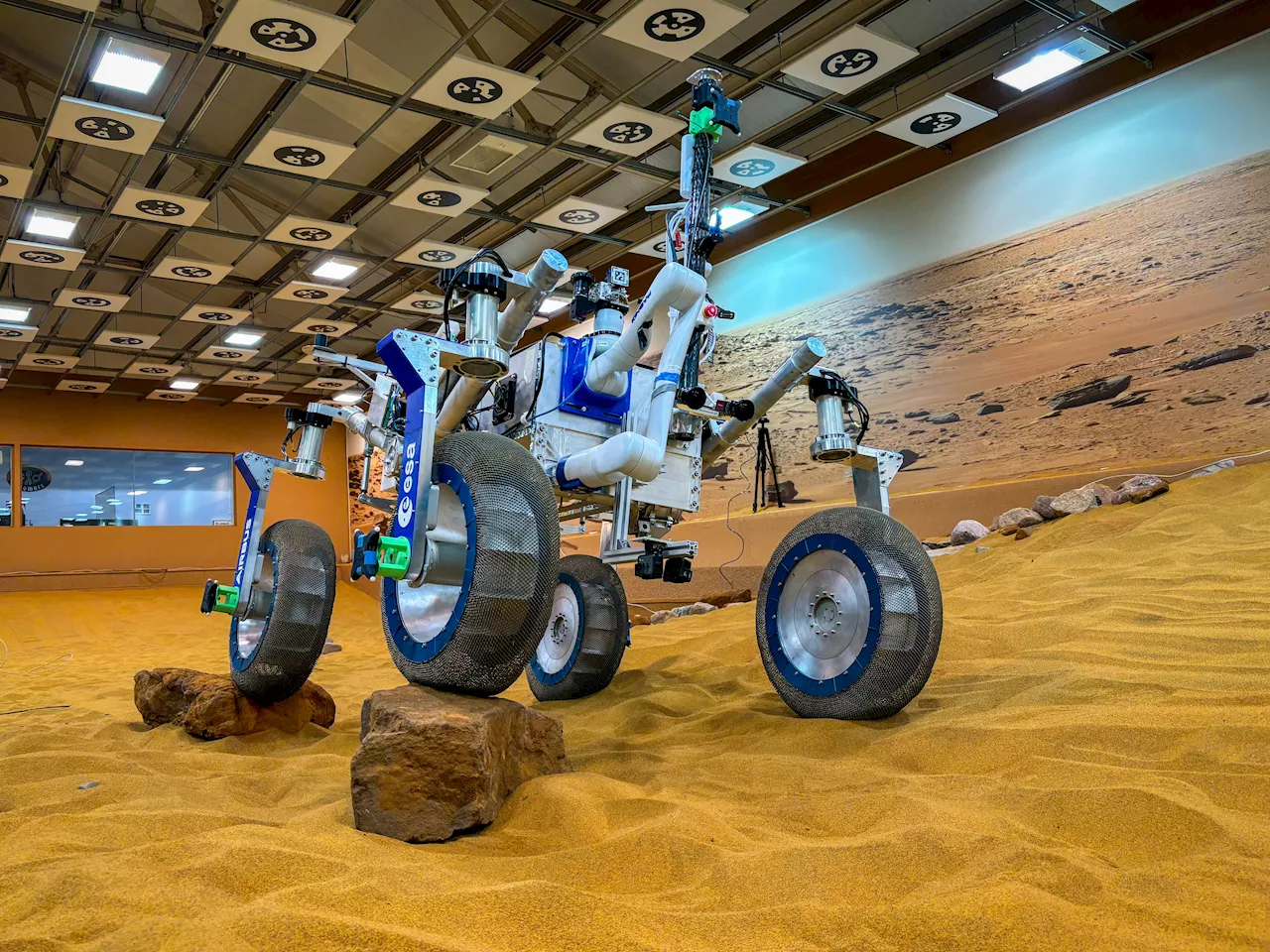 NASA Tests Revolutionary Shape Memory Alloy Tires for Future Mars Missions