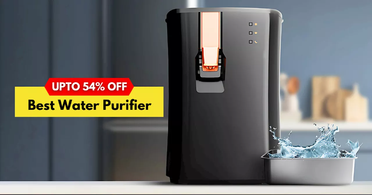 बेस्ट Water Purifier पर मिल रही 54% तक छूट ने मचाया है धमाल, Amazon Deals में मिल रहे ऑफर्स हैं बेमिसाल