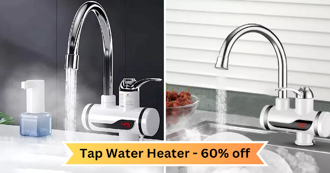 15 साल तक की लंबी वारंटी के साथ Instant Tap Water Heater हैं एकदम बेस्ट, Amazon Sale से हो रही है अंधाधुंध बिक्री