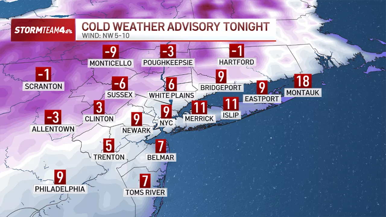 Arctic Blast Grips Tri-State Area: Expect Single-Digit Temperatures and Dangerous Wind Chills