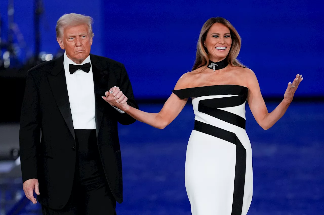 Melania Trump Shines in Custom Gown at 2025 Inaugural Ball