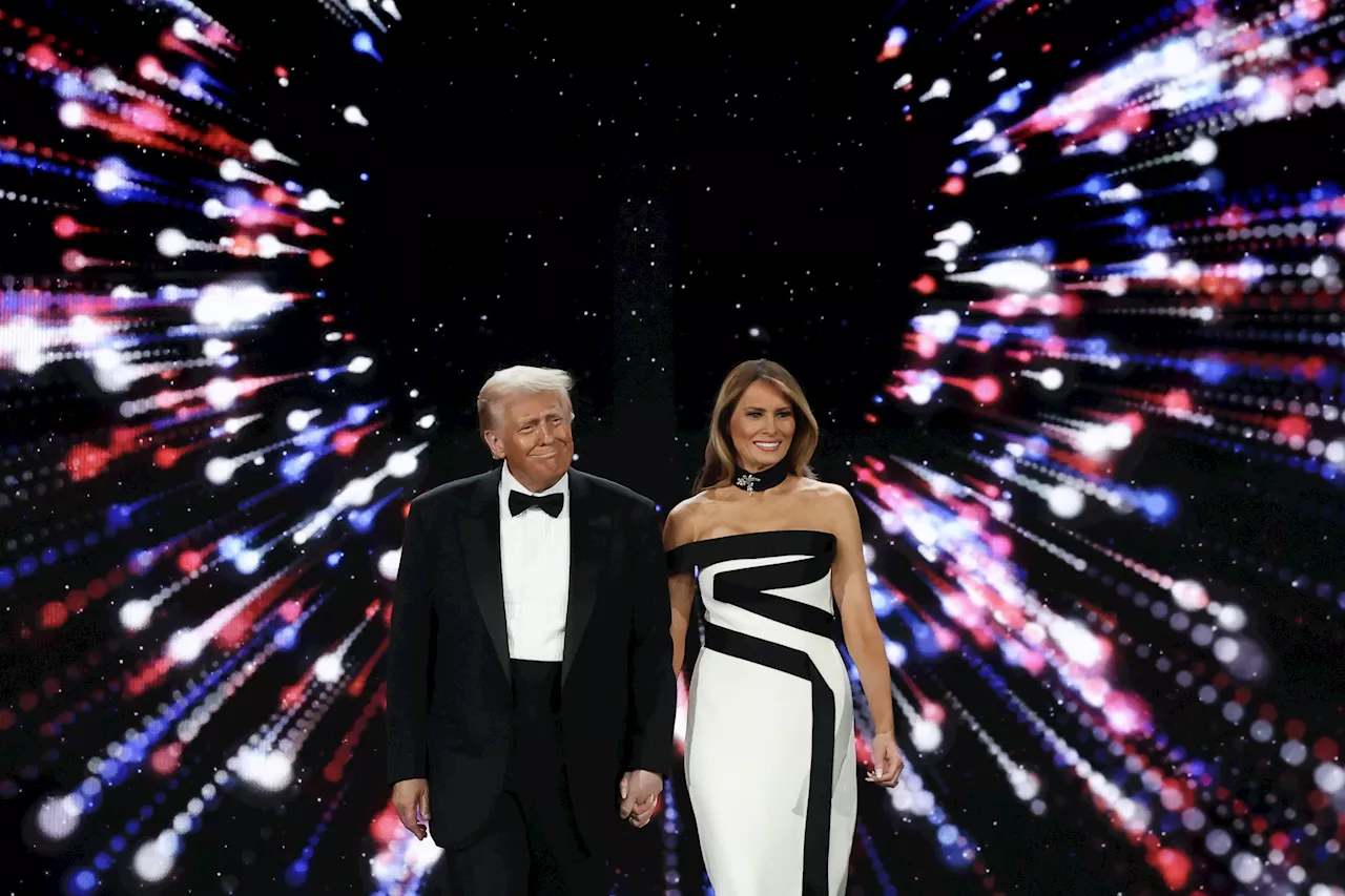 Trump and Melania Share First Dance at Commander-in-Chief Ball