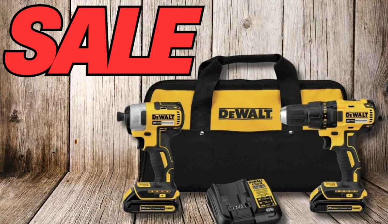 Amazon Drops DEWALT Drill & Impact Driver Kit to Black Friday Price