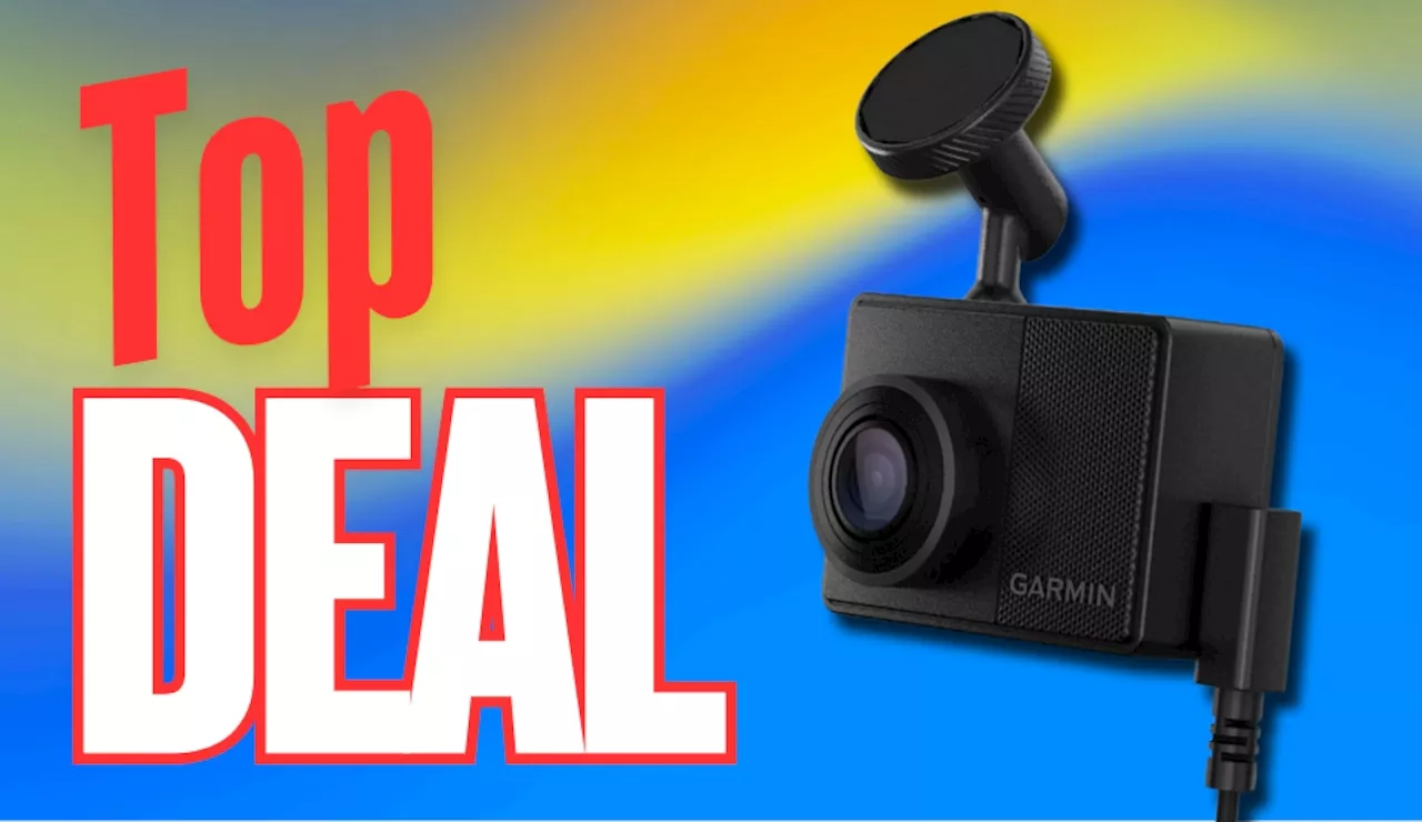 Garmin Dash Cam 67W Slips to Lowest Price Ever on Amazon