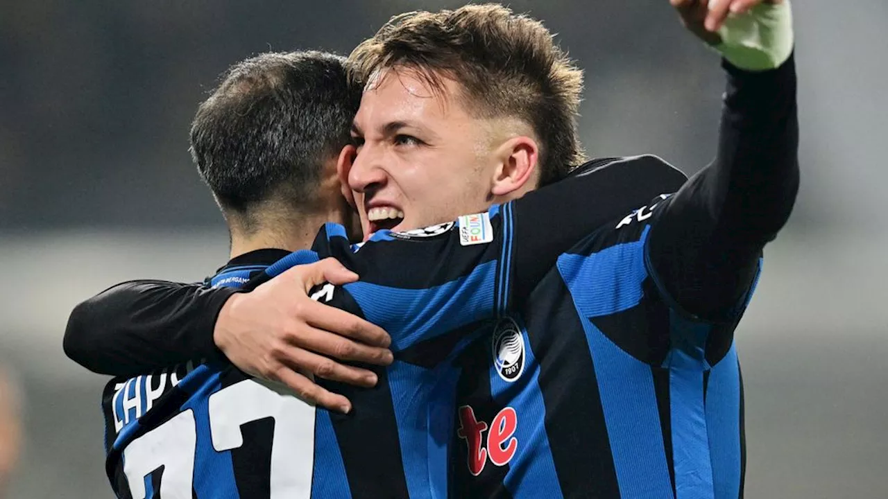 Atalanta wint overtuigend van Sturm Graz, derde plaats in de Champions League