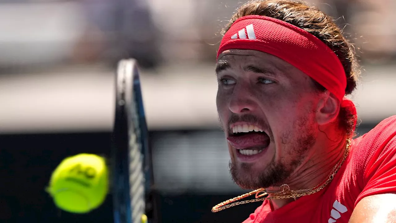 Australian Open: Überraschter Alexander Zverev zieht ins Giganten-Halbfinale ein