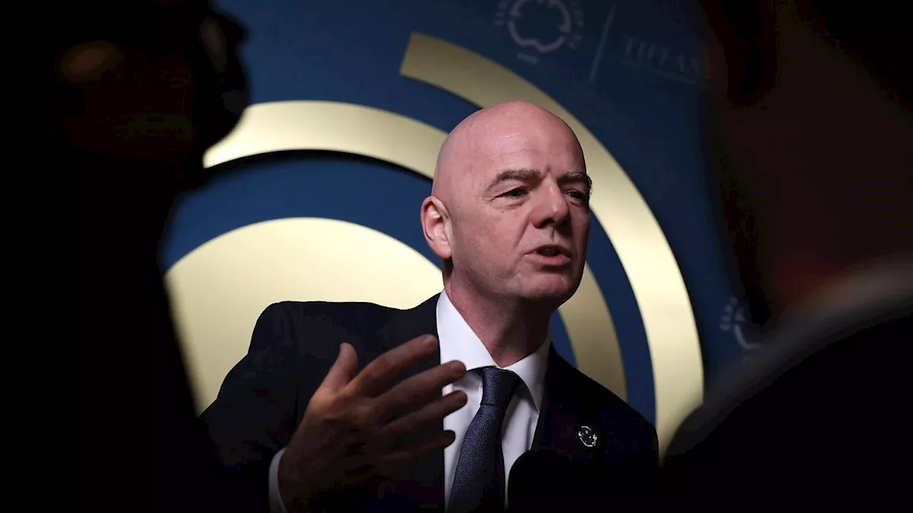 FIFA-Boss platzt vor Stolz: Gianni Infantino: 'Donald J. Trump hat meinen Namen gesagt'