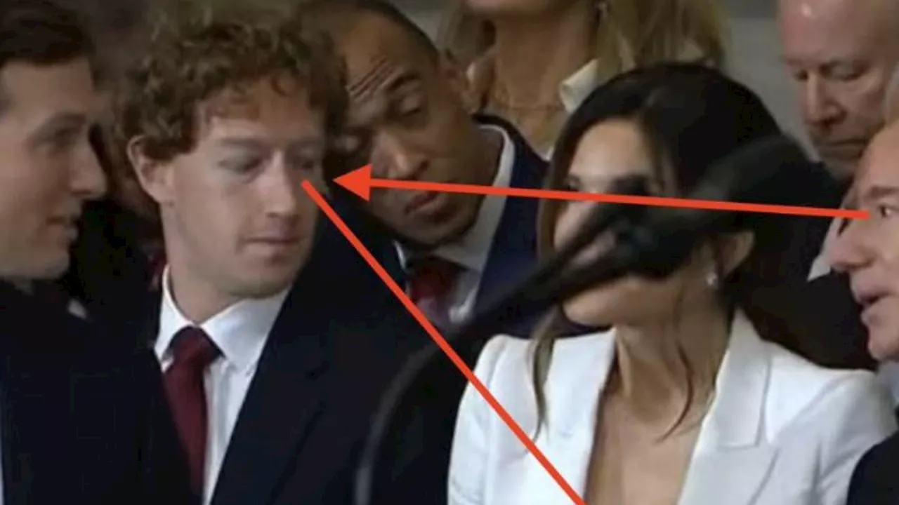 Mark Zuckerbergs Blick auf Jeff Bezos Partnerin Laura Sánchez sorgt für Aufsehen