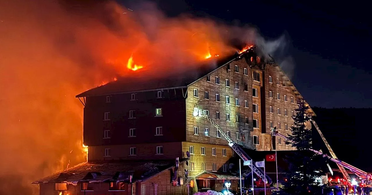 76 Tote bei Brand in türkischem Skihotel