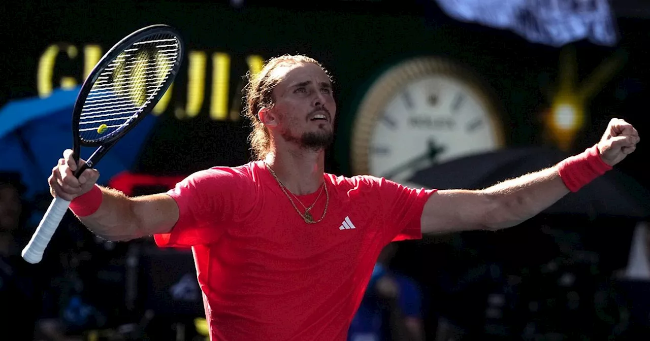 Zverev erreicht Halbfinal-Showdown gegen Djokovic