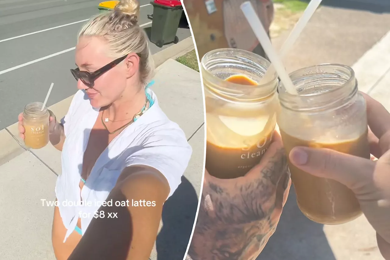 Aussie TikToker's Iced Latte Hack Goes Viral