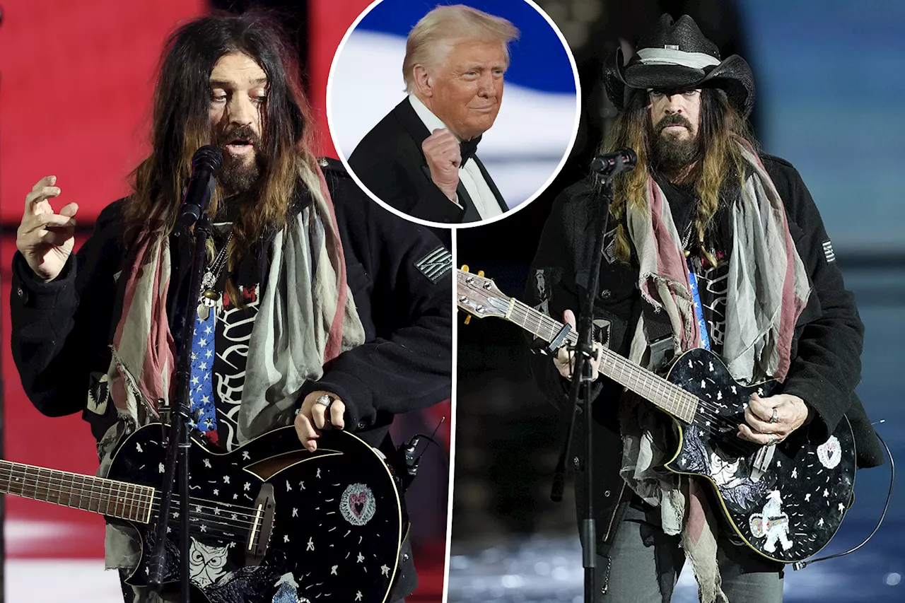 Billy Ray Cyrus' Performance at Trump's Inaugural Ball Turns Into Epic Disaster