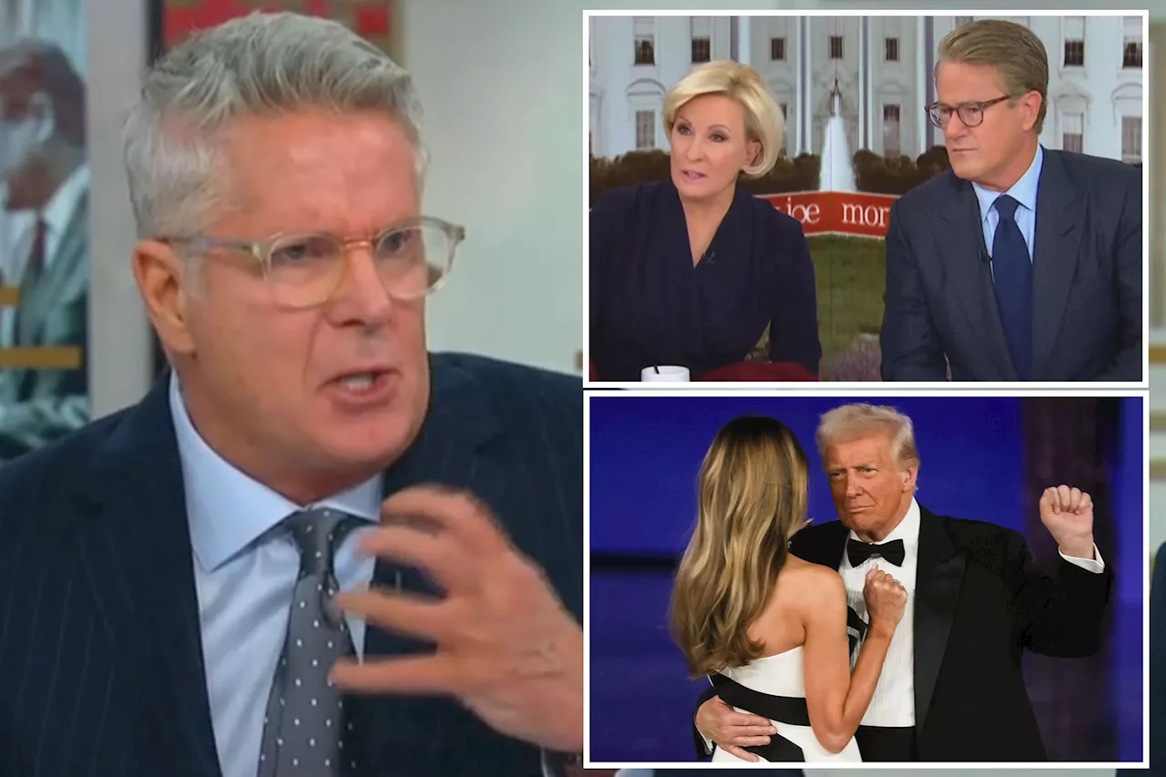 MSNBC Hosts Outraged by Donny Deutsch's Claim Trump 'Co-opted America's Heartbeat' With Jan. 6 Pardons