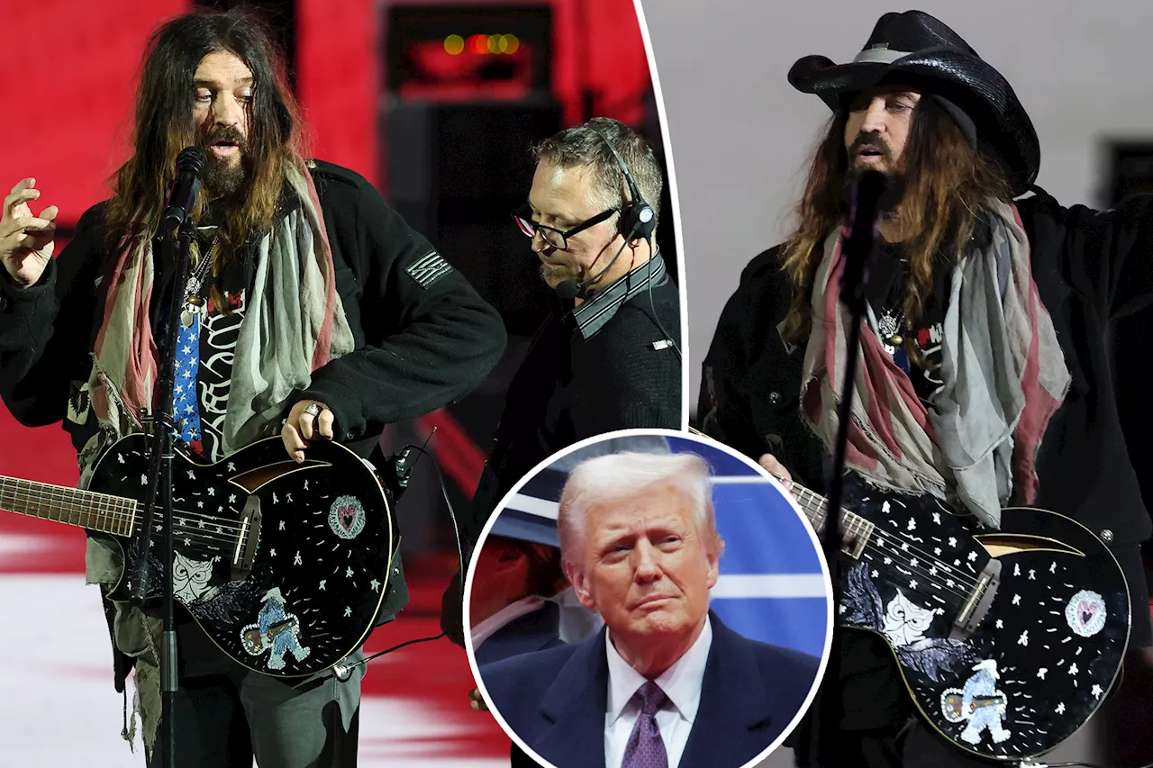 Billy Ray Cyrus blames disastrous Trump inauguration performance on faulty equipment: 'That's called rock 'n' roll'